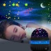 Mini Lampara Giratoria Rgb Proyector Estrellas Usb