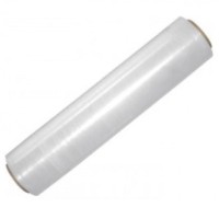 Rollo De Plástico Transparente Para Embalar Stretch Film De 18" (450 Mm) Ancho Y 1500 Pies.