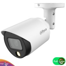 CÁMARA DAHUA BULLET 5MP Full-color, IR 20M, LENTE 2.8MM, IP67, METAL DH-HAC-HFW1509T-LED