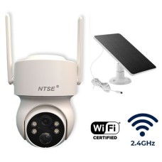 Cámara IP exterior NTSE NT-TQS1 4MP PTZ - Energía solar NT-TQS1 Cámara IP exterior NTSE NT-TQS1 4MP PTZ - Energía solar NT-TQS1