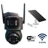 Cámara IP exterior NTSE NT-TQS7 6MP PTZ - DUAL CAMARA Energía solar Cámara IP exterior NTSE NT-TQS7 6MP PTZ - DUAL CAMARA Energía solar