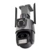Cámara Vigilancia Wifi  360 Grado DUAL PTZ Y ALARMA  BS-H9005