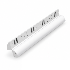 Base LC para cerradura magnética 600Lbs DOBLE