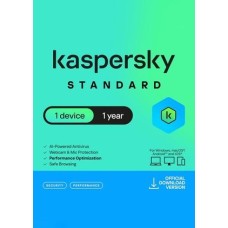 Antivirus KASPERSKY STANDARD LATIN AMERICA EDITION. 1-DEVICE 1 YEAR TARJETA