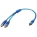 CABLE RCA 1 Macho a RCA 2 Hembra