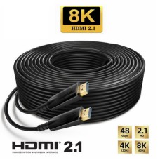 Cable HDMI FP 40M V2.0/2.1 FIBER OPTIC 18/48Gbps 4K/8K/UNH Cable HDMI FP 40M V2.0/2.1 FIBER OPTIC 18/48Gbps 4K/8K/UNH