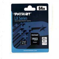 Memoria Micro SD PATRIOT 64 GB LX Series