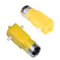 Motorreductor Amarillo Para Carrito 3V-6V 1:48