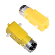 Motorreductor Amarillo Para Carrito 3V-6V 1:48